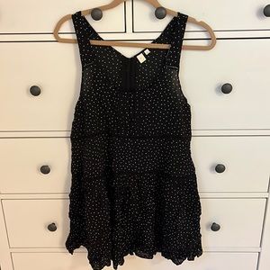 ANTRO Black Star Dress